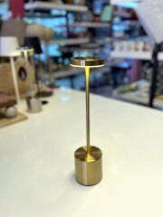 GOLD ÇUBUK MODEL LEDLİ MASA LAMBASI 33CM