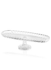 CAM OVAL SUNUM TABAĞI 39 CM