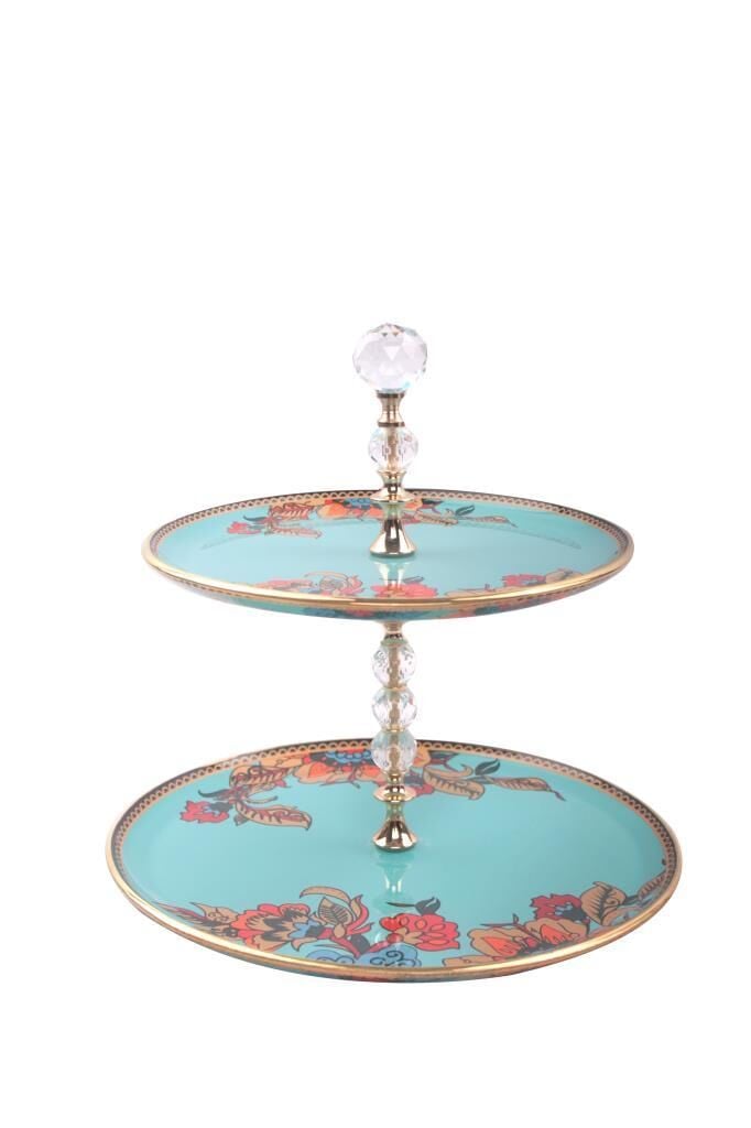 LORENA TURKUAZ KATLI İKRAMLIK