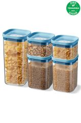 SEOUL KURU GIDA SAKLAMA KAPLARI 5'Lİ SET