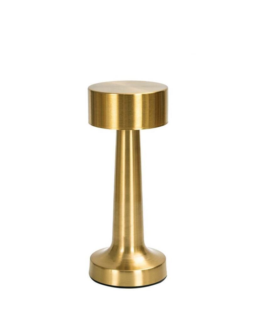 ALTIN LEDLİ MASA LAMBASI 21CM