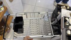 ALÜMİNYUM MİNİ BULAŞIKLIK 37x28x12 CM