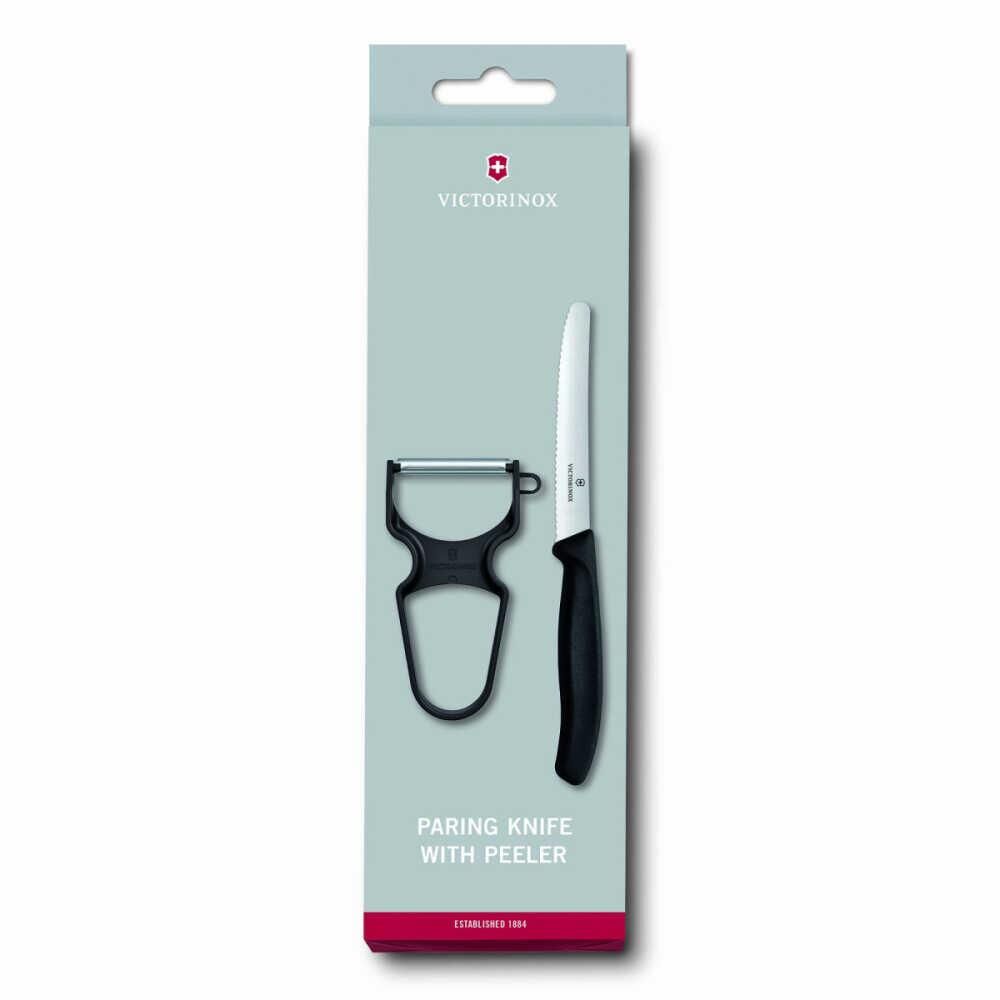 VICTORINOX 2 PARÇA SOYACAK VE BIÇAK SETİ