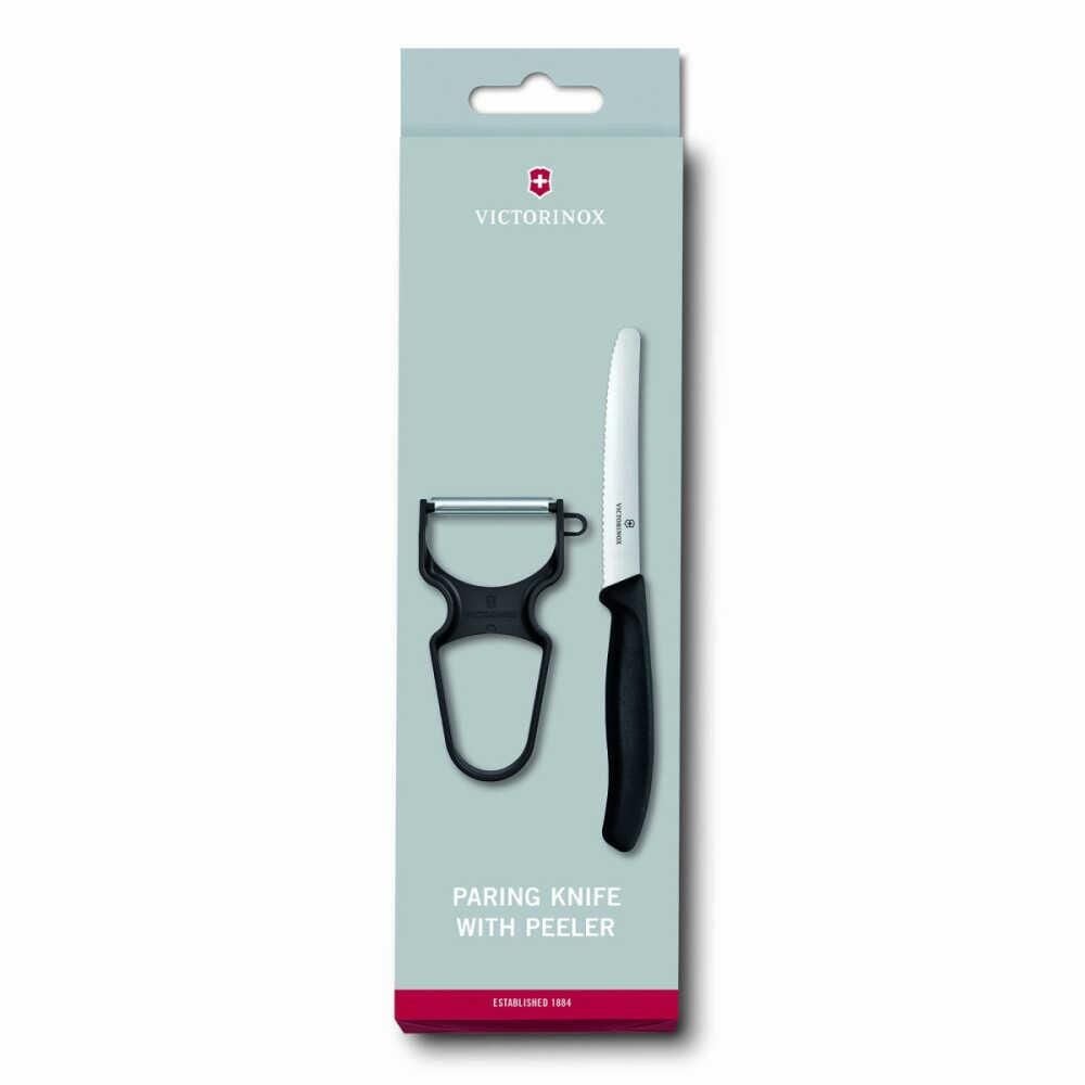 VICTORINOX 2 PARÇA SOYACAK VE BIÇAK SETİ