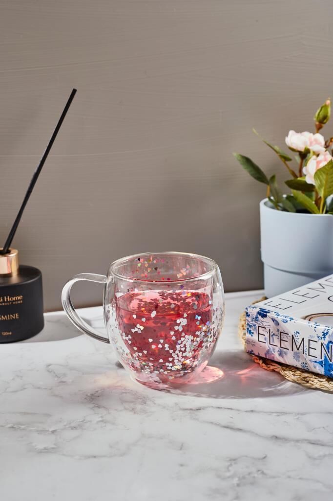 HEART ÇİFT CİDARLI KUPA 250ML