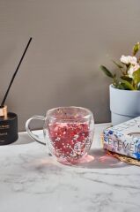 HEART ÇİFT CİDARLI KUPA 250ML