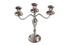 ARDEN GÜMÜŞ 3'LÜ MUMLUK 26cm