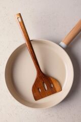 NATURA AKASYA DELİKLİ SPATULA 34X10CM