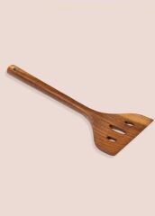 NATURA AKASYA DELİKLİ SPATULA 34X10CM