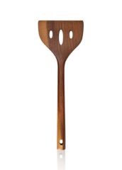 NATURA AKASYA DELİKLİ SPATULA 34X10CM