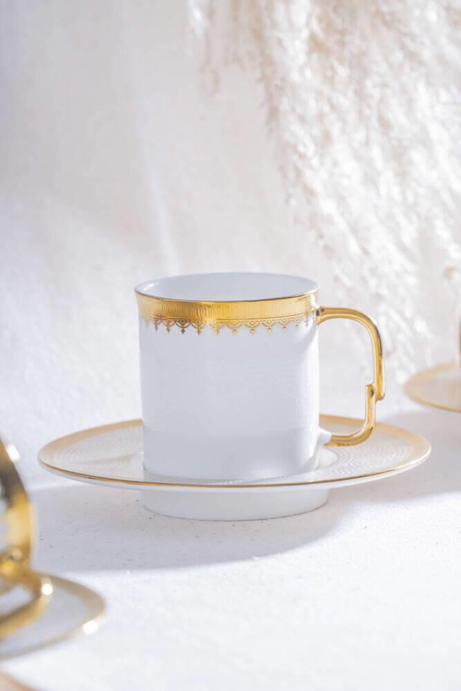 DELORA 6 KİŞİLİK TÜRK KAHVESİ FİNCANI