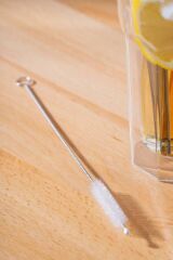 RENKLİ CAM 6 PARÇA PİPET VE TEMİZLEME ÇUBUĞU