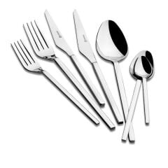 2400 ZETA 12 KİŞİLİK 89 PARÇA ÇATAL KAŞIK BIÇAK TAKIMI