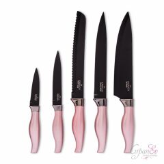 ROSEGOLD 6 PARÇA BIÇAK SETİ