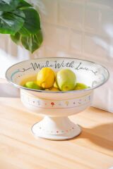 MADE WITH LOVE EMAYE AYAKLI MEYVELİK 28CM
