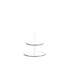 GALVENİZ BEYAZ KATLI SUNUMLUK 19CM