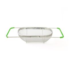 ÇELİK SÜRGÜLÜ YEŞİL SÜZGEÇ 34CM