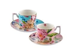 FULL BLOOM 6 KİŞİLİK TÜRK KAHVESİ FİNCANI