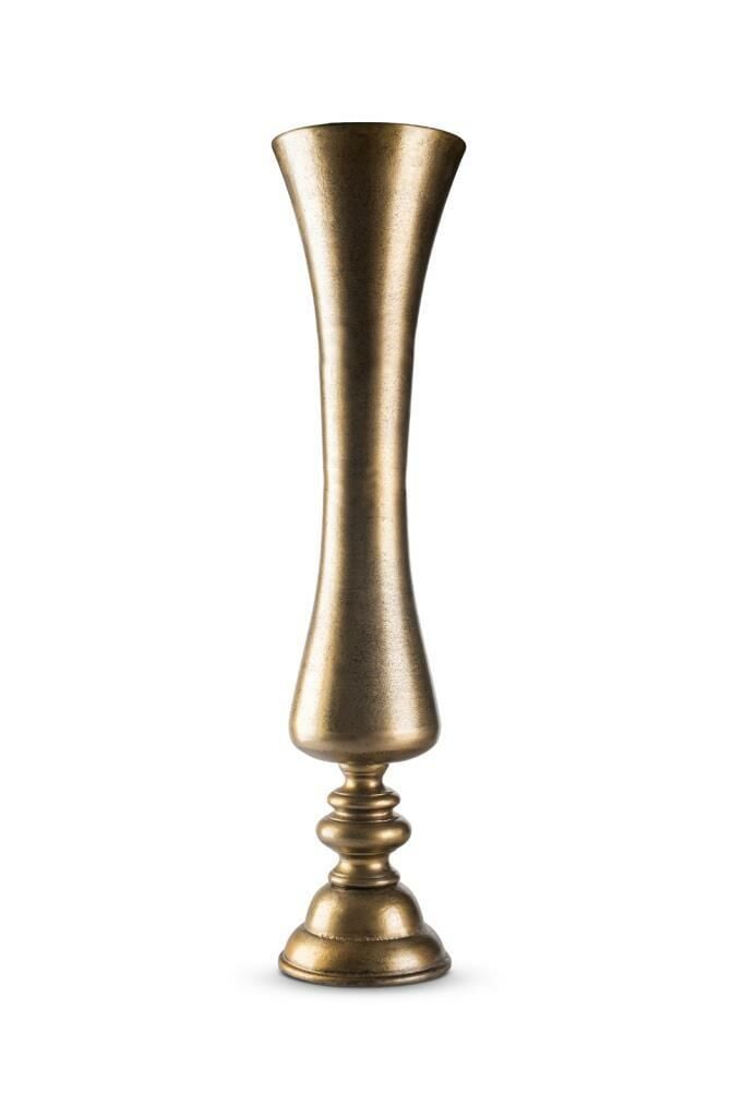GOLD ESKİTME YER VAZO 71x17 CM