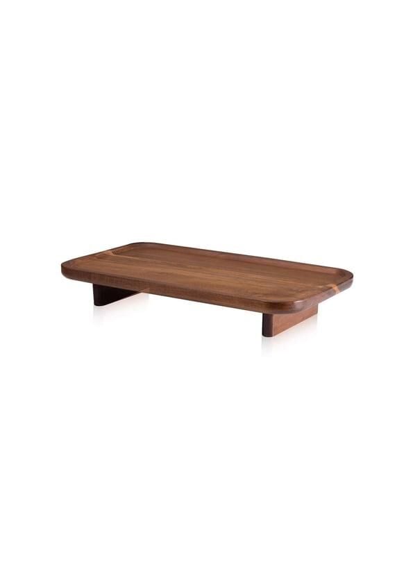NATURA AKASYA DİKDÖRTGEN AYAKLI SERVİS 31X16X7CM
