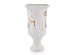 VIVALLI BEYAZ GOLD BUDDH VAZO 34CM