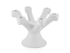 HANDS BEYAZ KOLLU MUMLUK 32CM