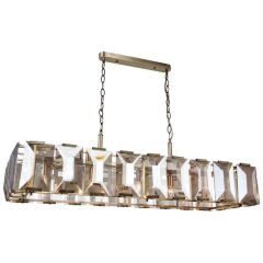 TALISCA ESKİTME DİKDÖRTGEN 10'LU AVİZE