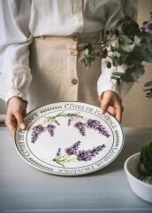 PROVENCE TEKLİ SERVİS TABAK 30CM