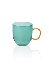 YEŞİL CAM KUPA 450ML