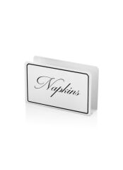BEYAZ PEÇETELİK 13X8CM