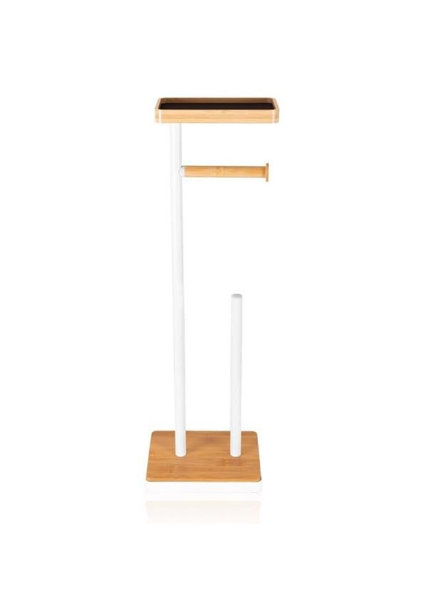 TEPSİLİ TUVALET KAĞIDI STANDI BEYAZ
