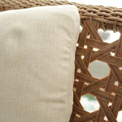 CAPRİ PLUS BAMBU RATTAN KOYU KAHVE 5 KİŞİK OTURMA GRUBU