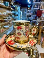 OSKAR KREM 6 KİŞİLİK TÜRK KAHVESİ FİNCANI