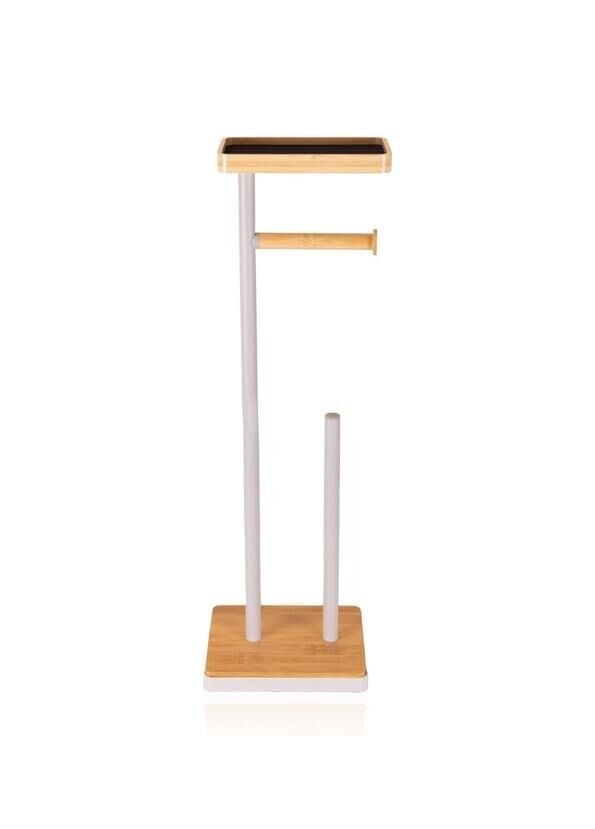 TEPSİLİ TUVALET KAĞIDI STANDI GRİ