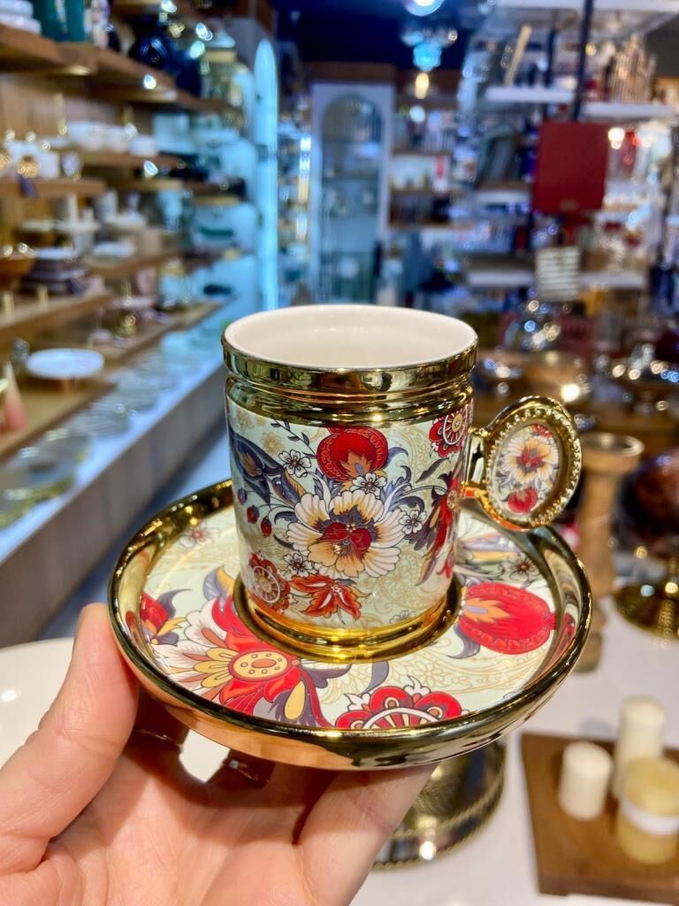 OSKAR MİNT 6 KİŞİLİK TÜRK KAHVESİ FİNCANI