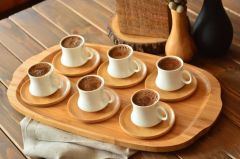 Largi - 2 Kişilik Türk Kahvesi Fincanı