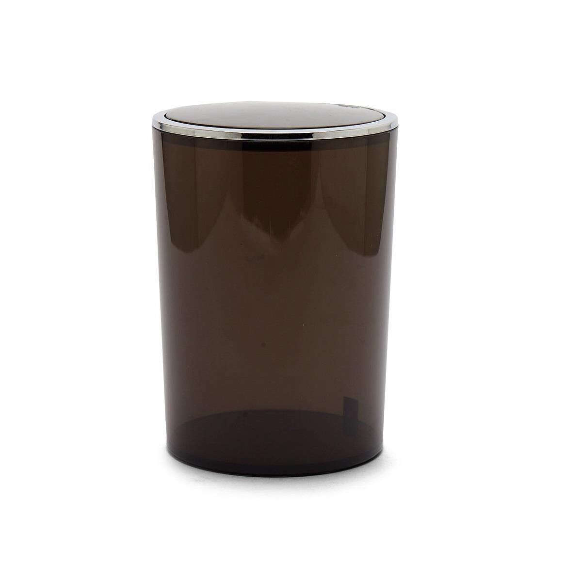 LENOX ŞEFFAF SİYAH ÇÖP KOVASI 6LT