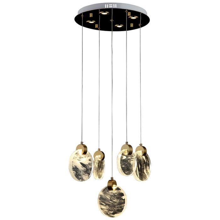 LENTINA 5'Lİ LEDLİ AVİZE