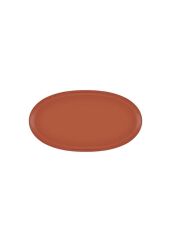 COTTA LIMOGES OVAL SERVİS TABAK TERRACOTA 34X17CM