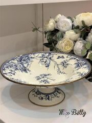 BLUE LİFE EMAYE AYAKLI MEYVELİK 30CM