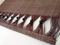BORDO BEJ DİK BONCUKLU AMERİKAN SERVİS