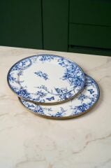 BLUE LİFE EMAYE 2'Lİ SUNUM TABAK 30CM