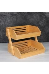 BAMBU KATLI STAND/MEYVELİK