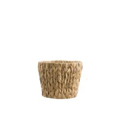 HASIR ÖRGÜ YUVARLAK SAKSI 20X17CM