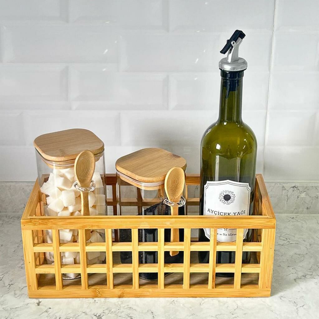 BAMBU DEKORATİF KASA 32X13CM