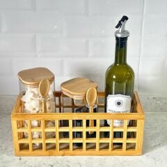BAMBU DEKORATİF KASA 32X13CM