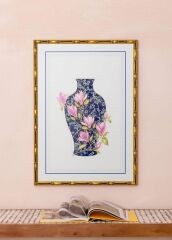 BLEU BLANC TABLO 64X90X4CM