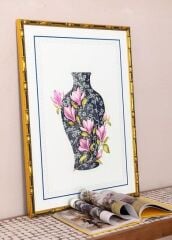 BLEU BLANC TABLO 64X90X4CM