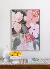 FLORAL KANVAS TABLO 60X90CM