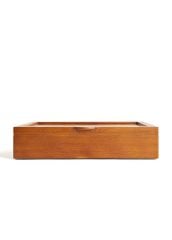 AHŞAP TAKI KUTUSU 6 BÖLMELİ 34X19X8CM